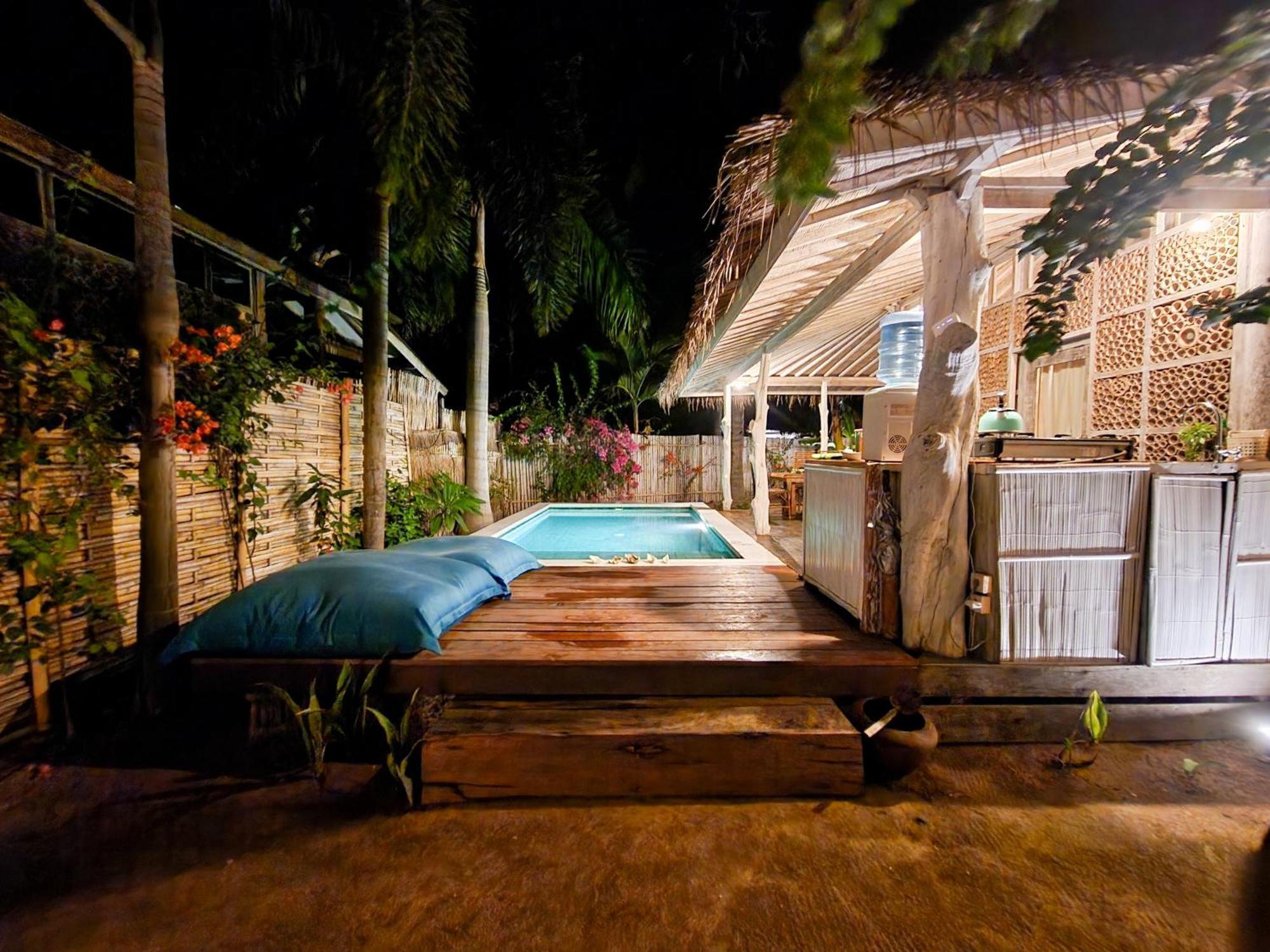 Bamboo Lodge Quần đảo Gili Ngoại thất bức ảnh