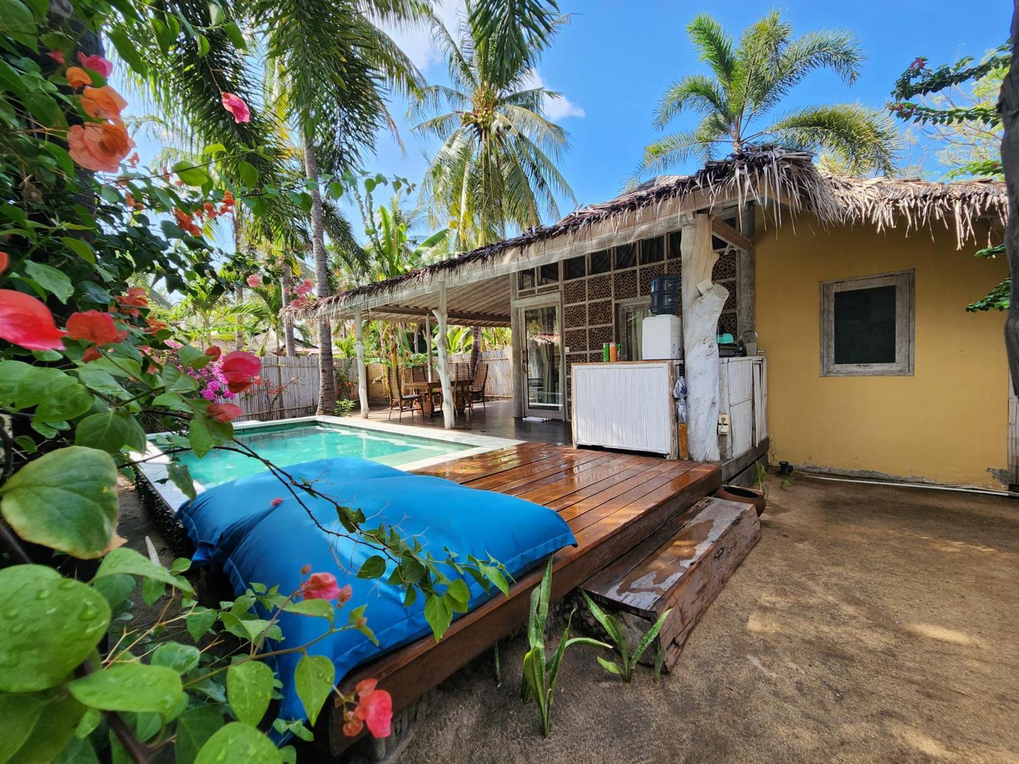 Bamboo Lodge Quần đảo Gili Ngoại thất bức ảnh
