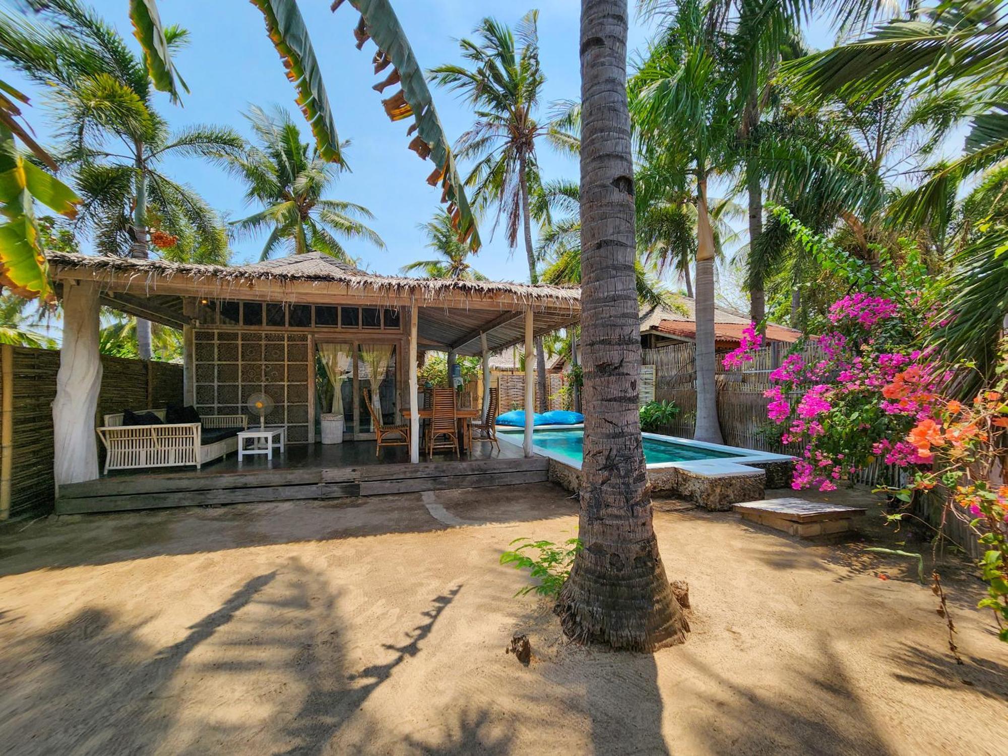 Bamboo Lodge Quần đảo Gili Ngoại thất bức ảnh